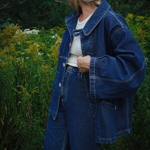 Rudy Jude Big Jean Jacket in tumbled classic indigo